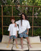 Grey Clouds Kids Pshorts
