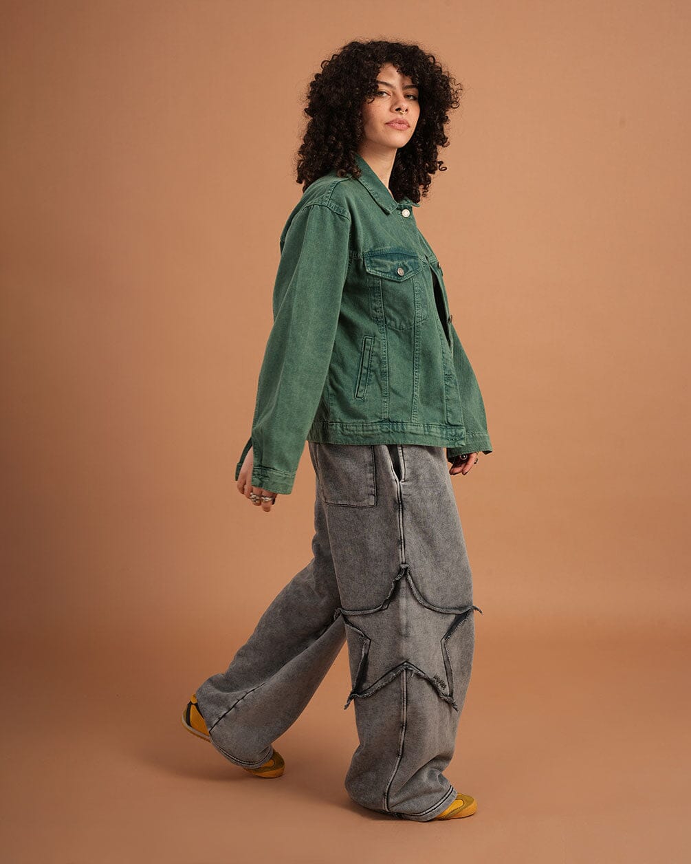 Grey Washed Skater Swants Swants IN YOUR SHOE S 