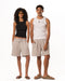 Grey Wide Leg Sworts
