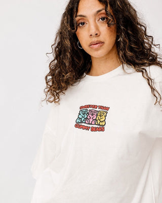 Habibo Printed Oversized Tee Printed Oversized Tees IN YOUR SHOE XL 