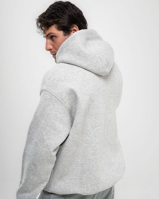 Heather Grey Basic Hoodie Plain Hoodies IN YOUR SHOE 