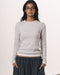 Heather Grey Double Layered Long Sleeve Top