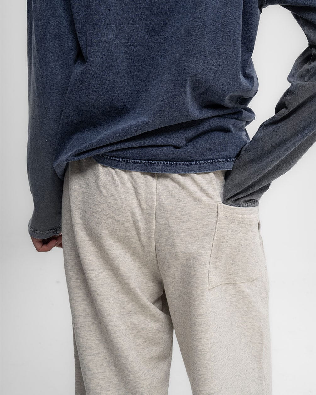 Heather Grey Wide Leg Swants Swants IN YOUR SHOE 
