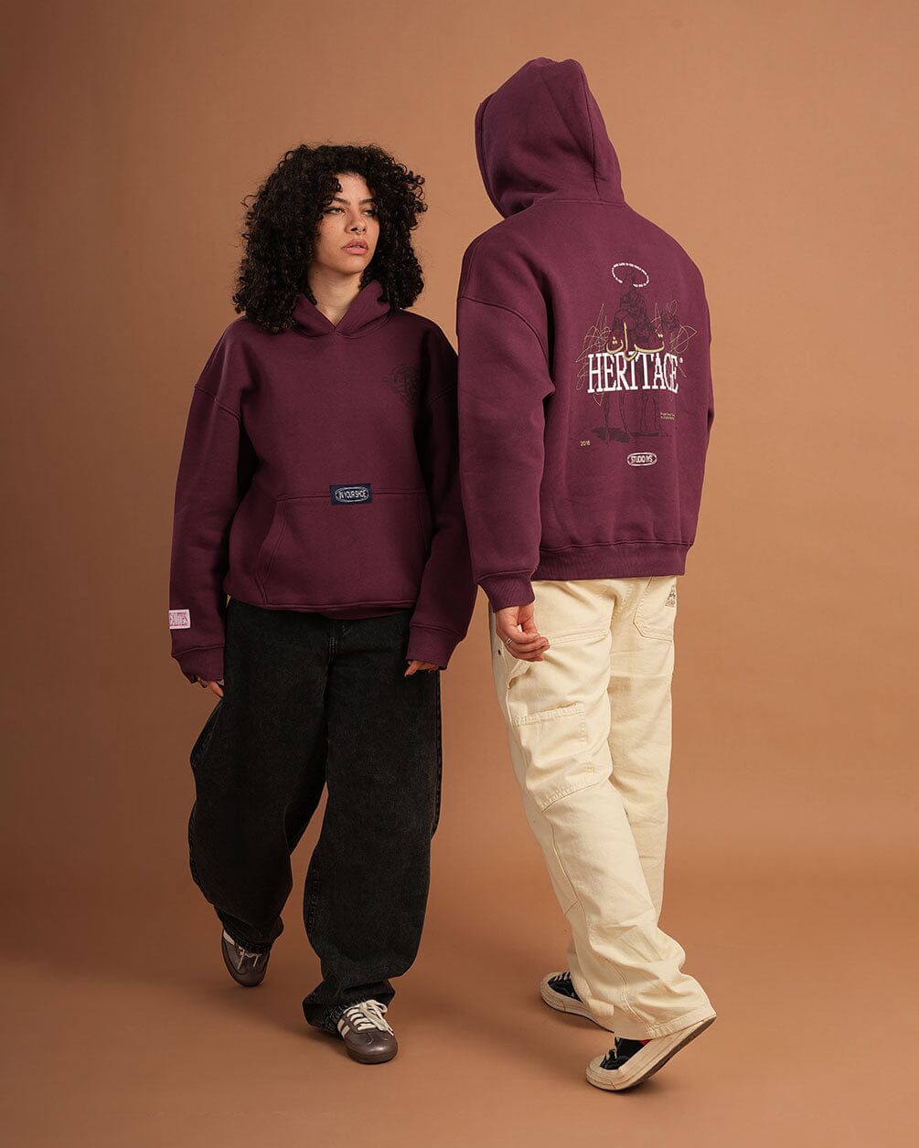 Heritage Boxy Fit Hoodie IN YOUR SHOE