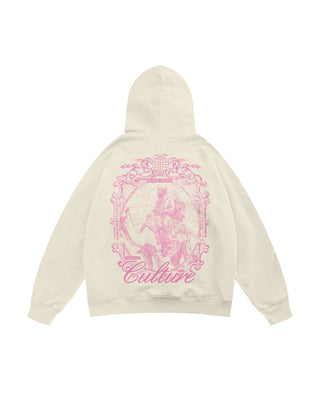 Heritage Culture Oversized Hoodie Printed Hoodies IN YOUR SHOE S 