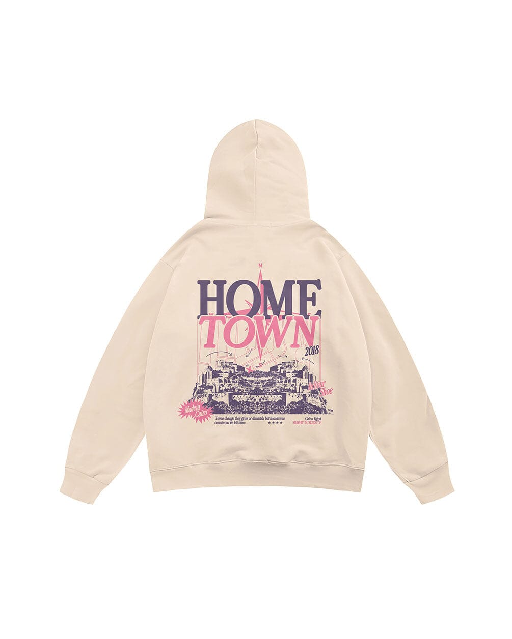 Home Town Hoodie Printed Hoodies IN YOUR SHOE 