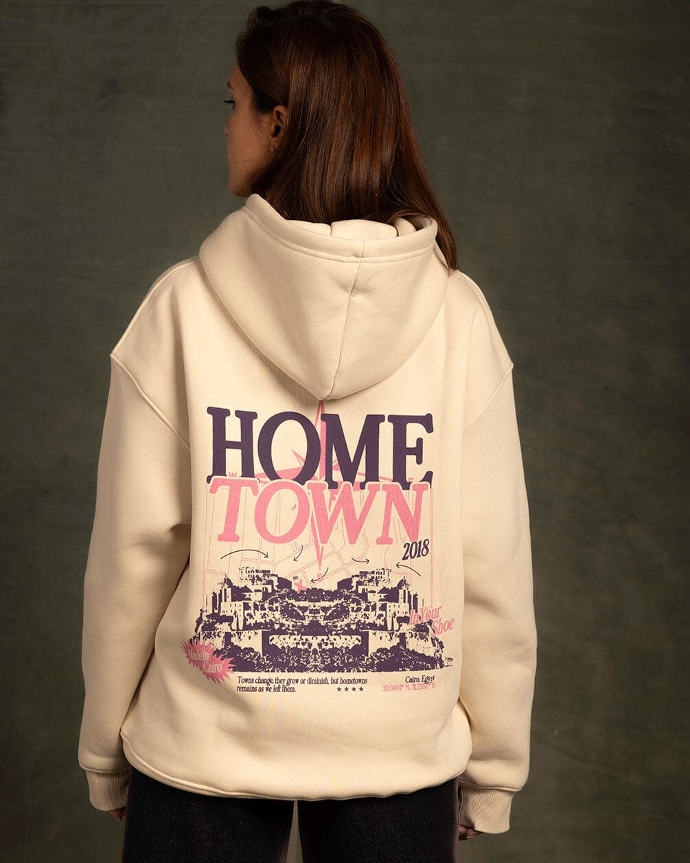 Home Town Hoodie Printed Hoodies IN YOUR SHOE 