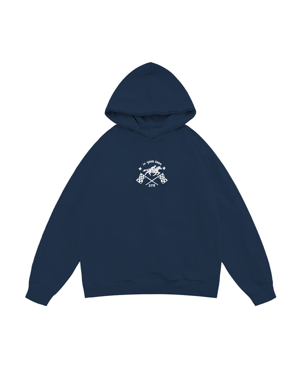 Horse Race Club Oversized Hoodie Printed Hoodies IN YOUR SHOE M 