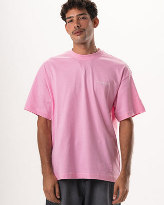 Hot Pink Oversized Tee Basic Oversized Tees IN YOUR SHOE XL 
