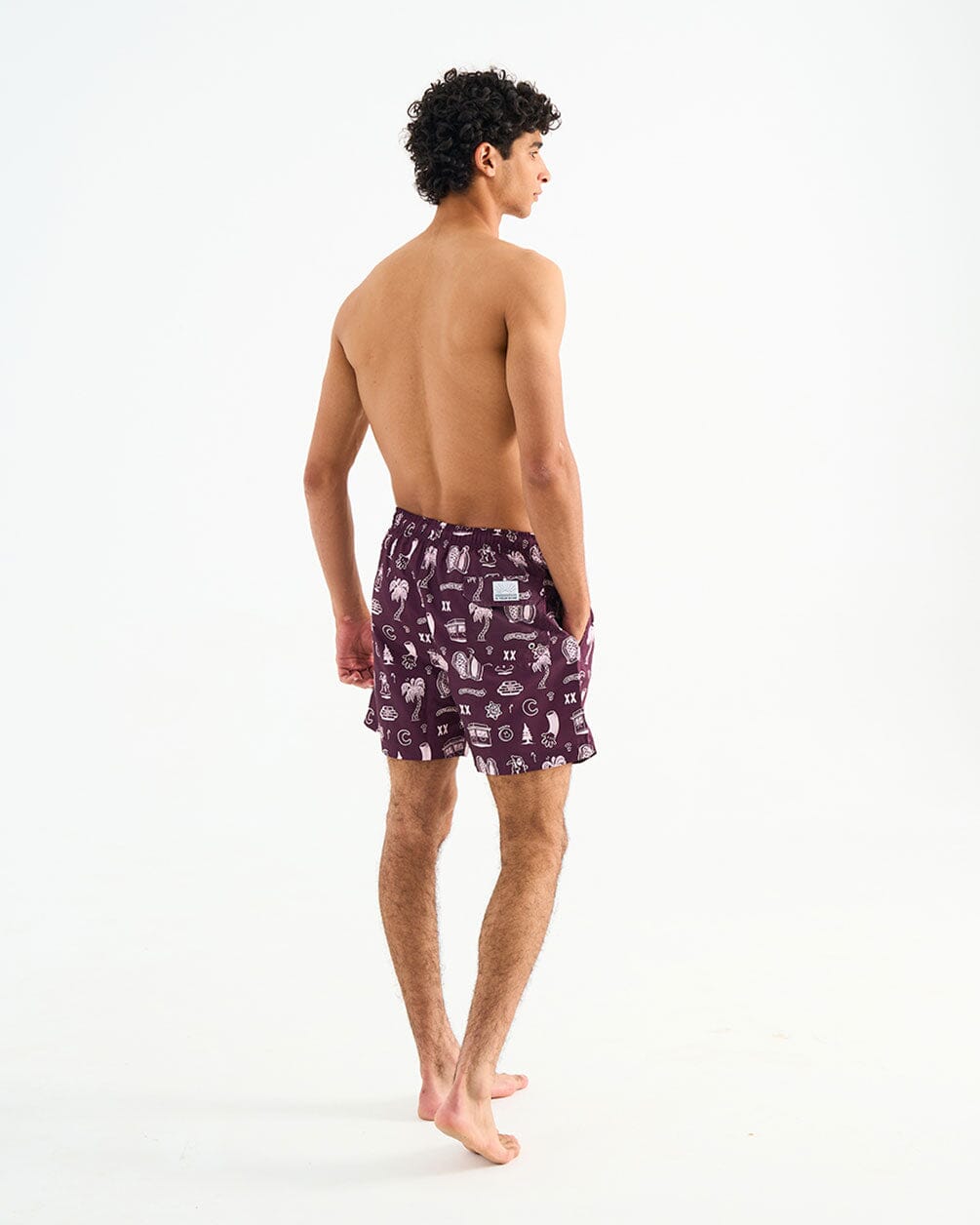 Hot Tatts Swim Shorts Swim Shorts IN YOUR SHOE S 