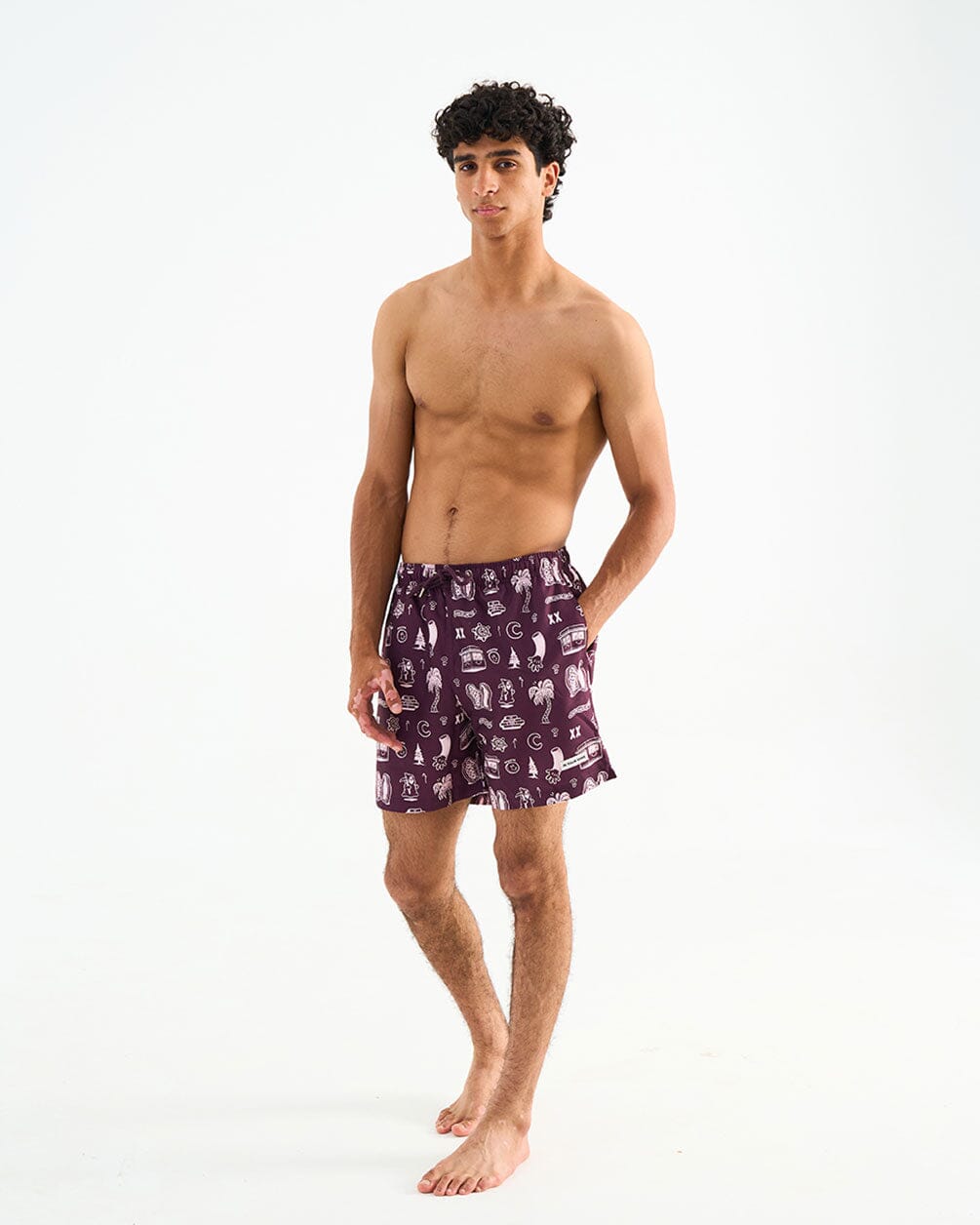 Hot Tatts Swim Shorts Swim Shorts IN YOUR SHOE L 