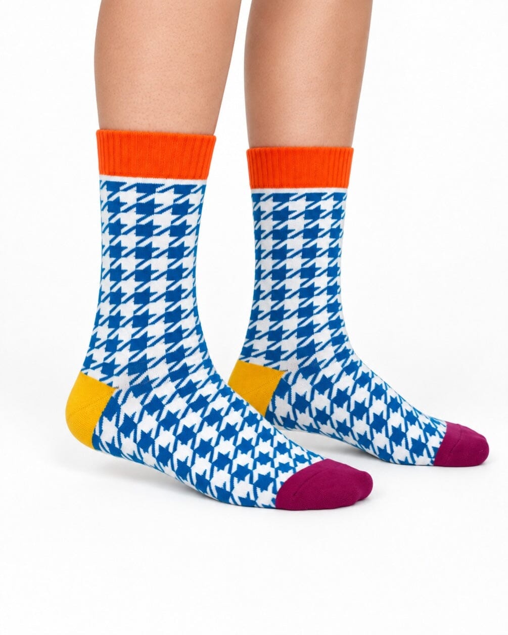 Houndstooth Fluffy Socks Fluffy Socks IN YOUR SHOE 