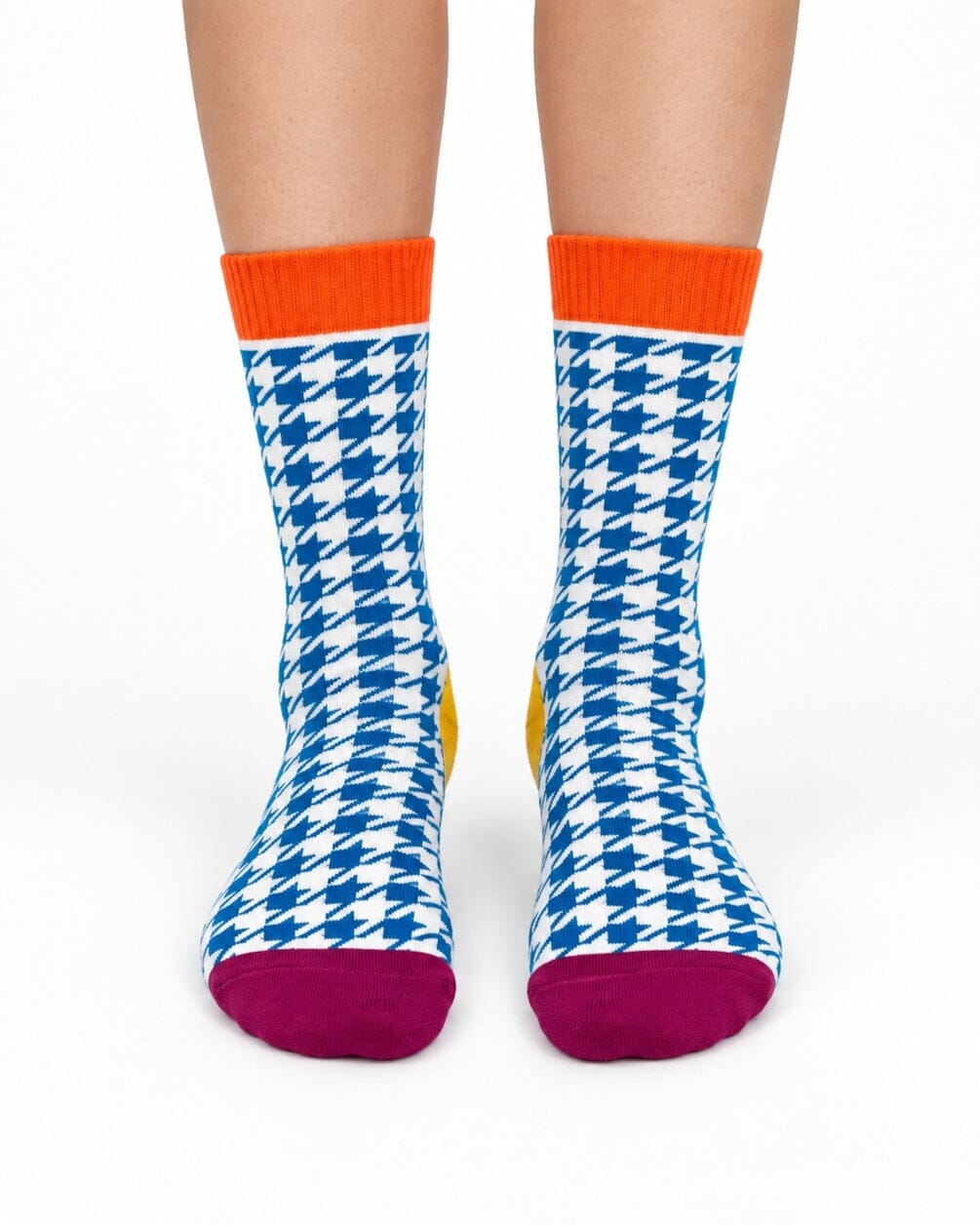 Houndstooth Fluffy Socks Fluffy Socks IN YOUR SHOE 