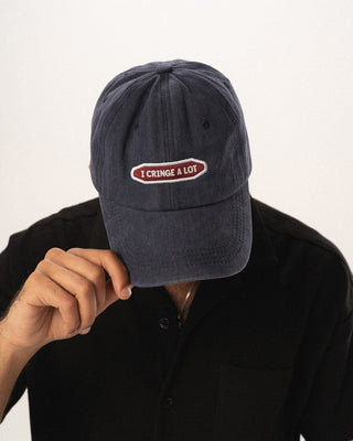 I Cringe A Lot Washed Cap Washed Cap IN YOUR SHOE 