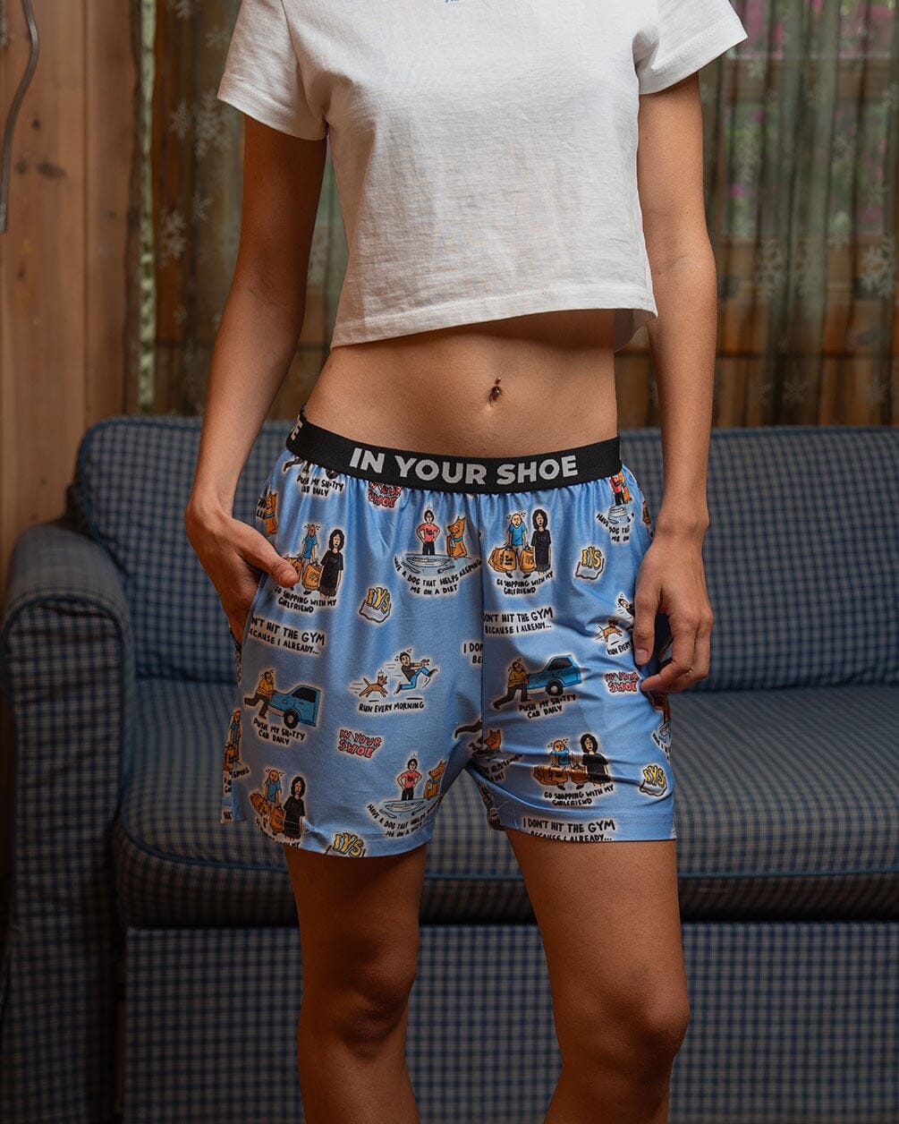I Don't Hit The Gym Pshorts Pshorts IN YOUR SHOE 