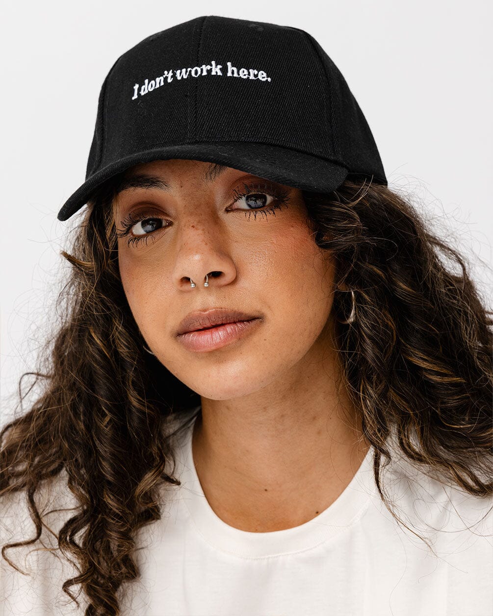 I Don't Work Here Cap Cap In Your Shoe 