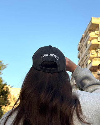 I Hate My Boss Washed Cap Washed Cap IN YOUR SHOE 