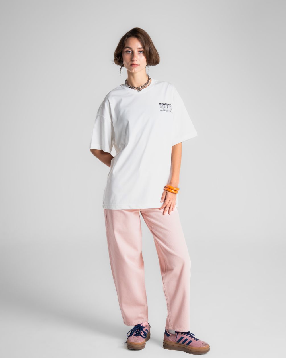 I Hate People Oversized Tee Printed Oversized Tees IN YOUR SHOE S 