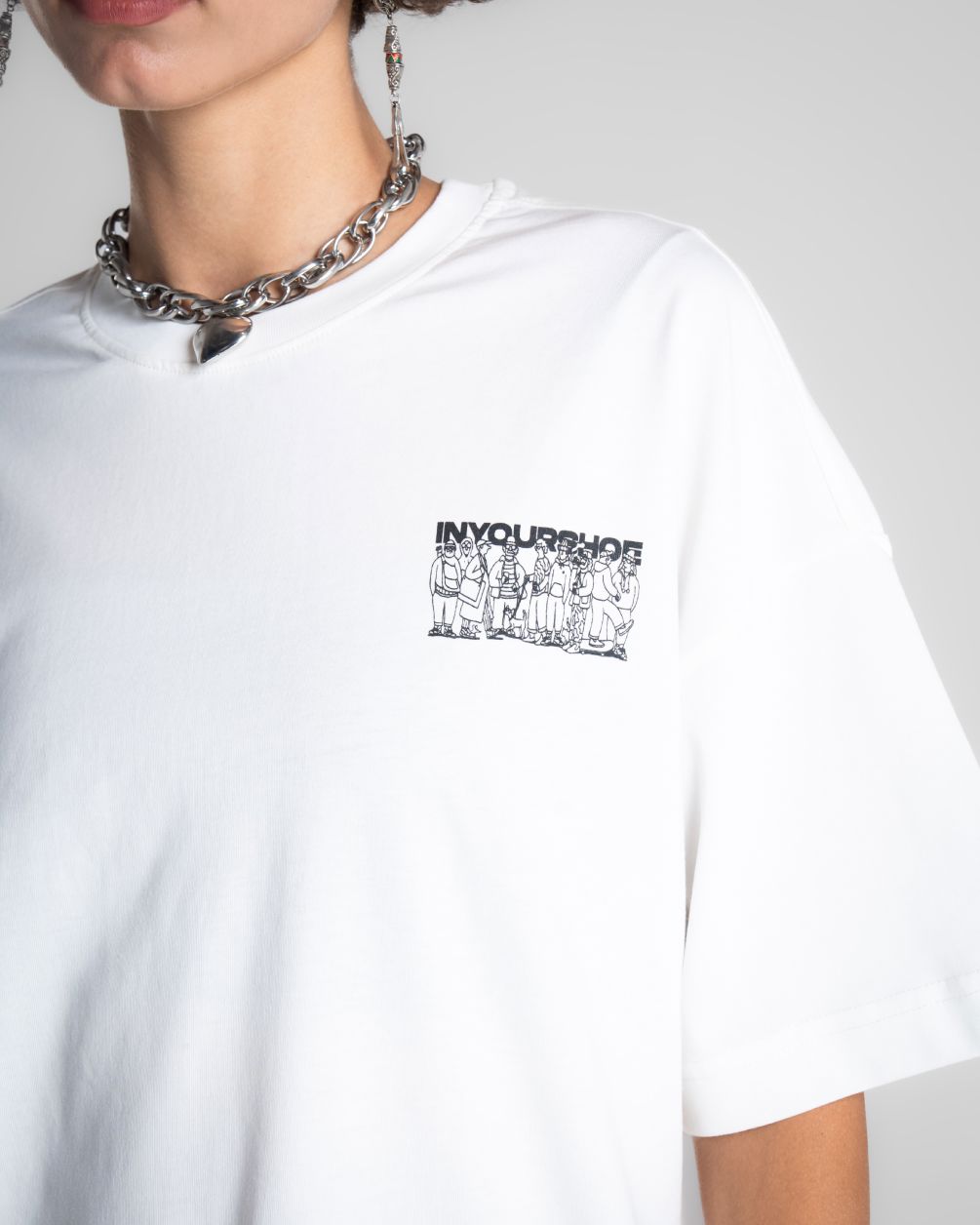I Hate People Oversized Tee Printed Oversized Tees IN YOUR SHOE 