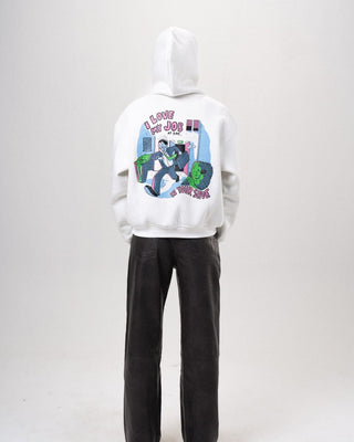 I Love My Job Hoodie Printed Hoodies IN YOUR SHOE 