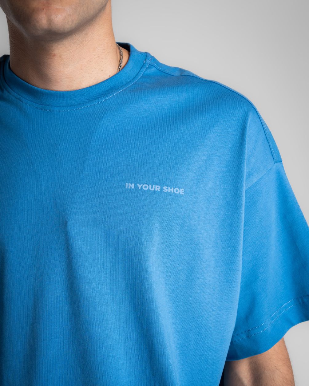 Indigo Oversized Tee Basic Oversized Tees IN YOUR SHOE 
