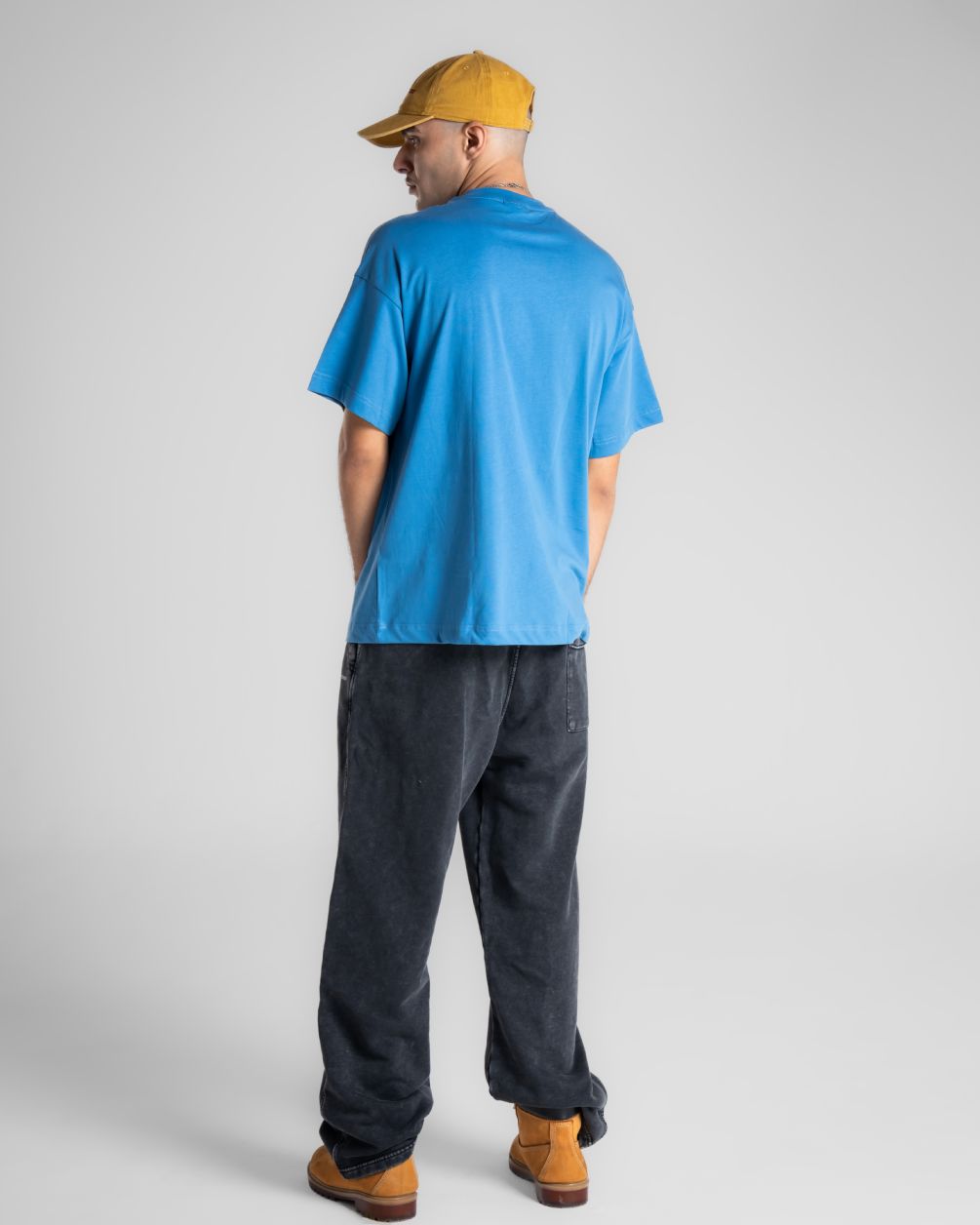 Indigo Oversized Tee Basic Oversized Tees IN YOUR SHOE 