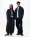 Indigo Oversized Washed Corduroy Shirt