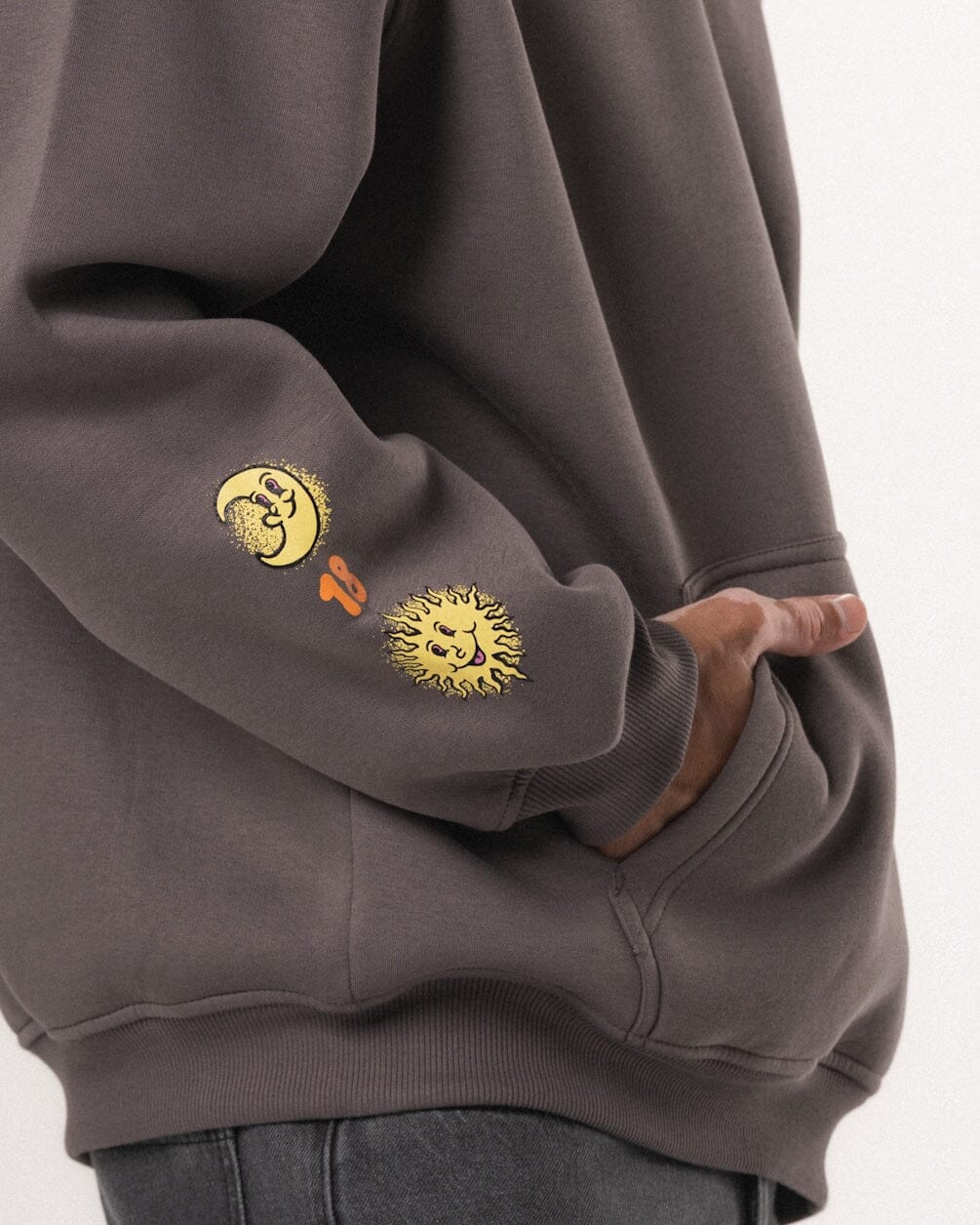 Insane Oversized Hoodie Printed Hoodies IN YOUR SHOE XL 
