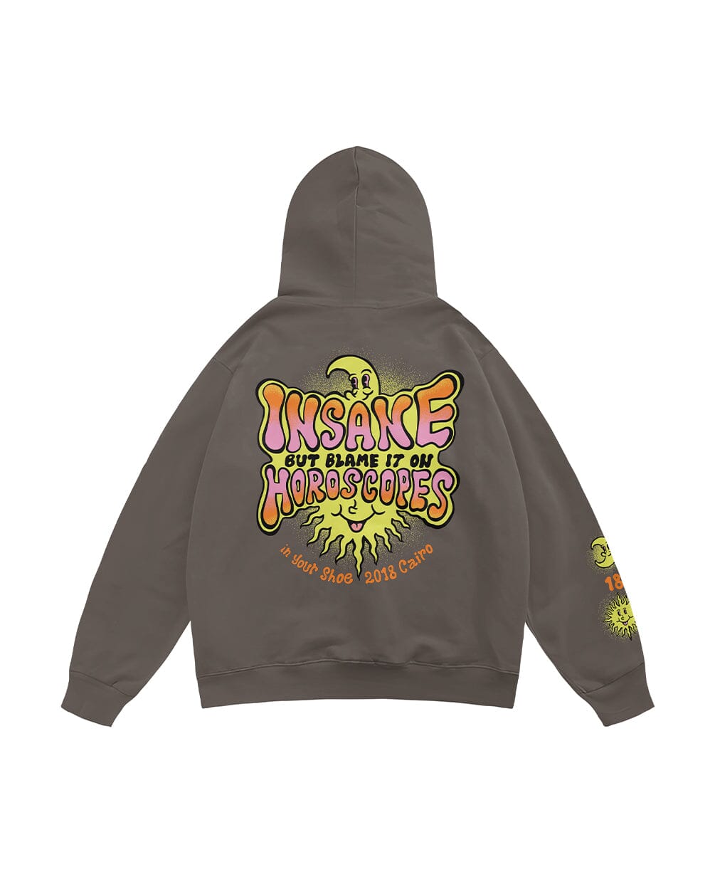 Insane Oversized Hoodie Printed Hoodies IN YOUR SHOE S 