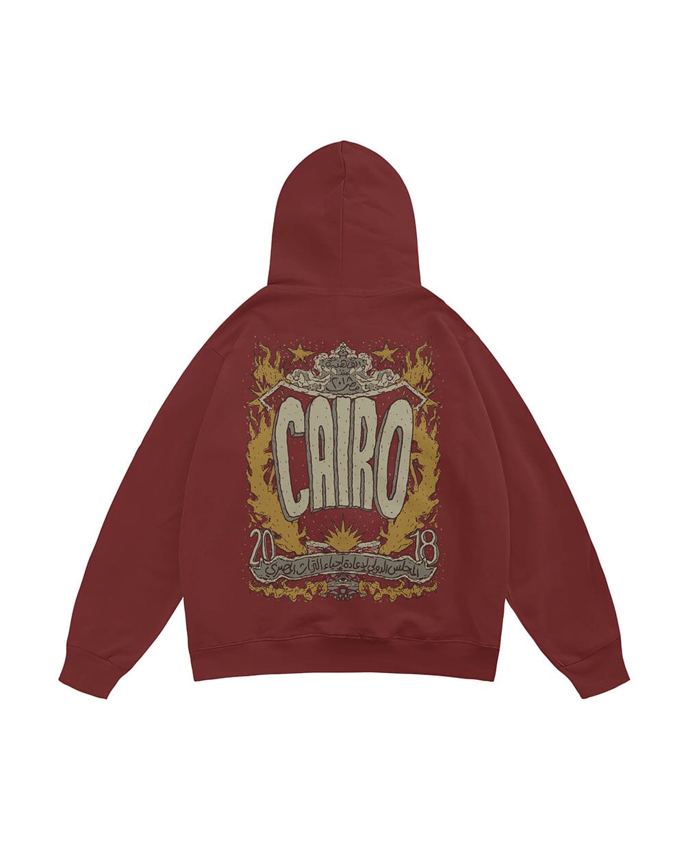 International Council Oversized Hoodie Printed Hoodies IN YOUR SHOE S 