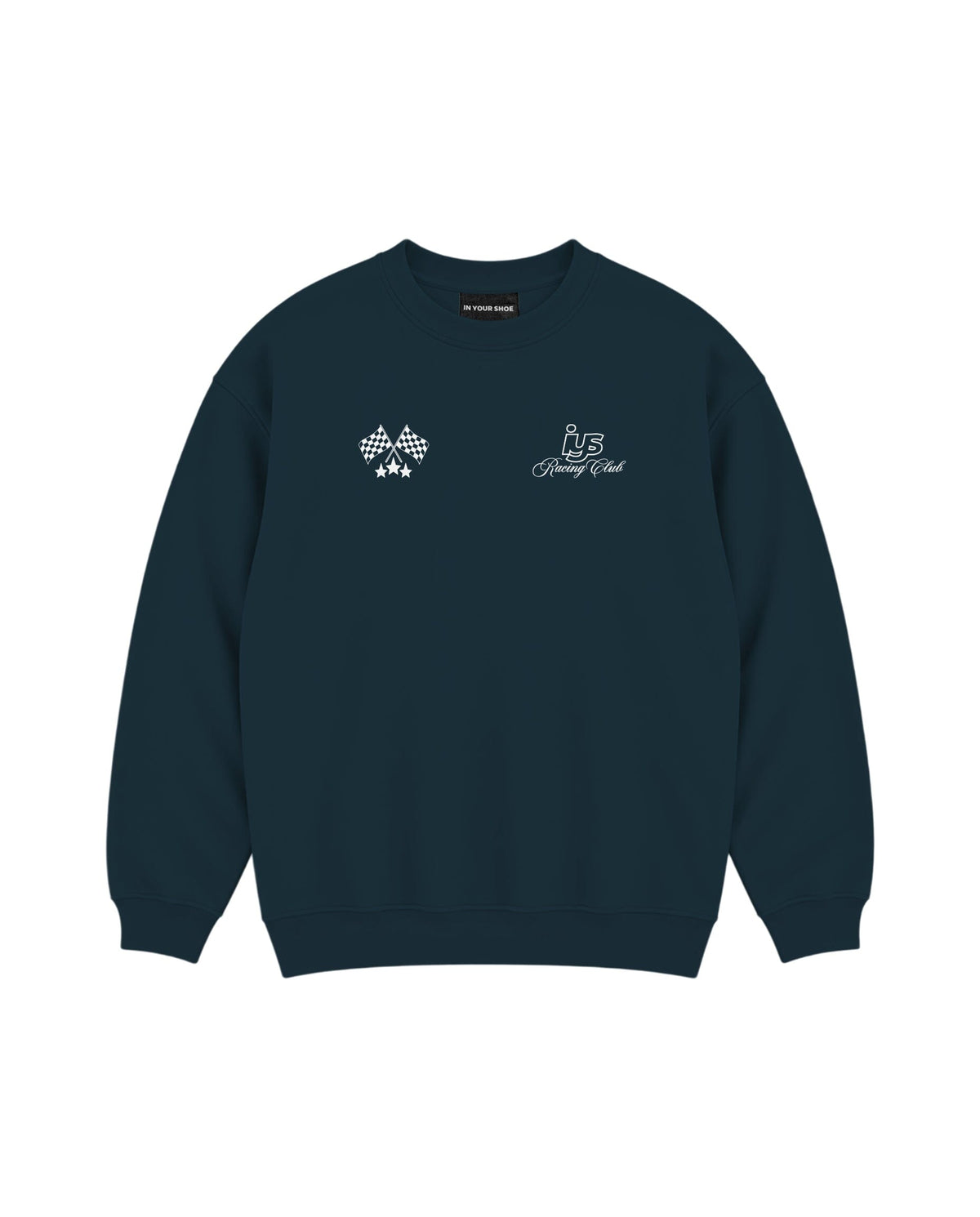 IYS Racing Club Oversized Crewneck Crewnecks IN YOUR SHOE S 