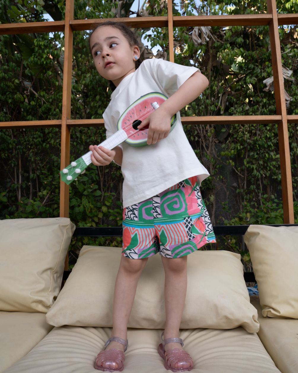 Lemon Wave Kids Pshorts Pshorts (Kids) IN YOUR SHOE 4 