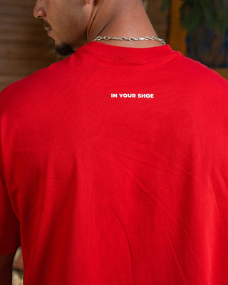 Let Go Oversized Tee Printed Oversized Tees IN YOUR SHOE 