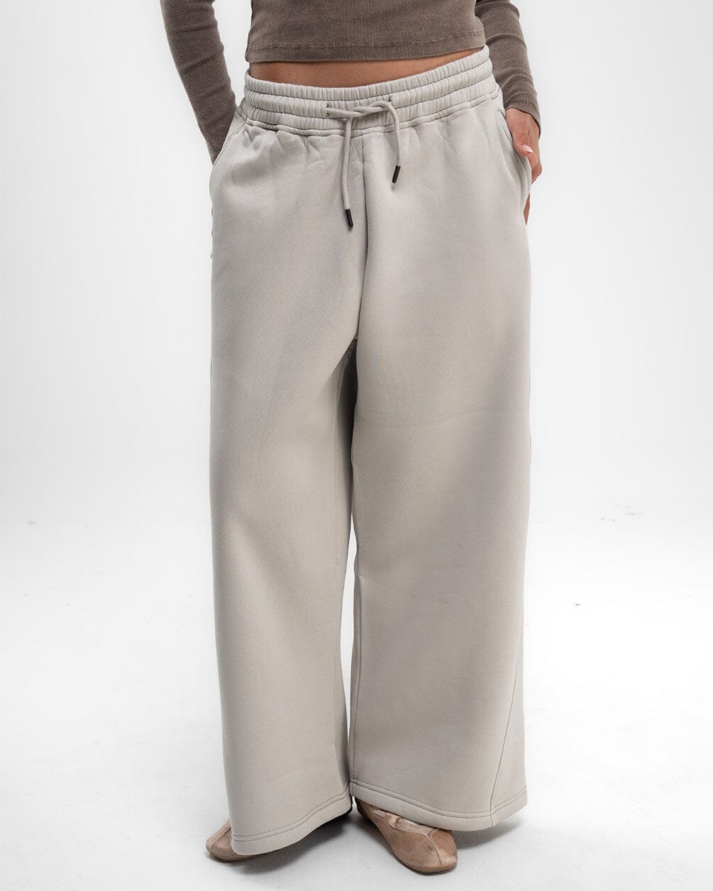 Light Grey Super Loose Swants Swants IN YOUR SHOE 