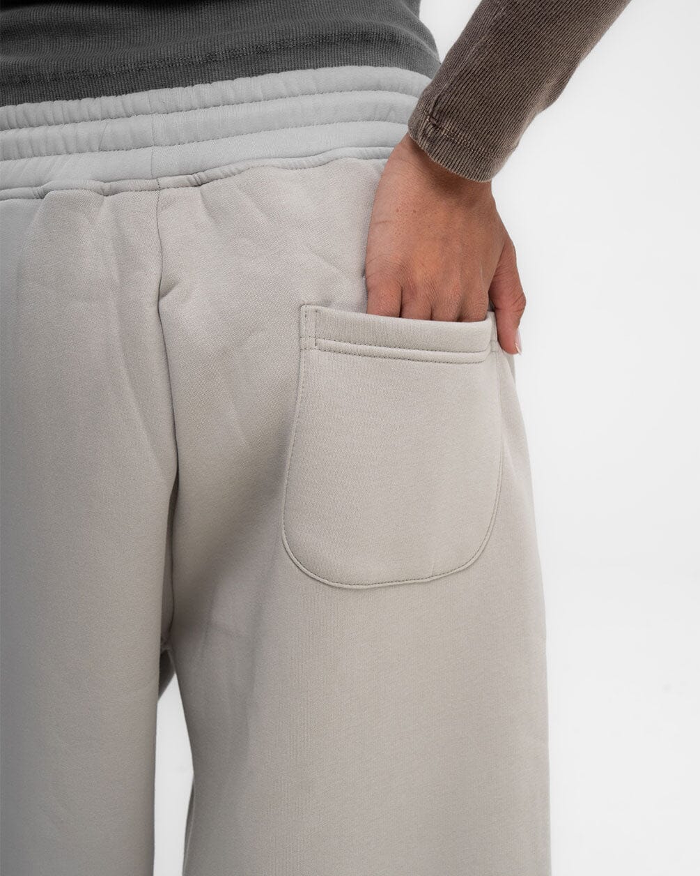 Light Grey Super Loose Swants Swants IN YOUR SHOE 