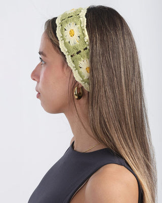 Lime Mini Crochet Bandana Bandana IN YOUR SHOE 