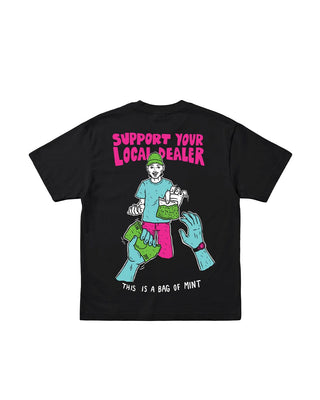 Local Dealer Pt.2 Oversized Tee Printed Oversized Tees IN YOUR SHOE 