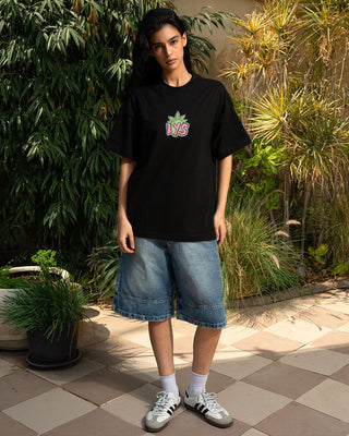 Local Dealer Pt.2 Oversized Tee Printed Oversized Tees IN YOUR SHOE M 