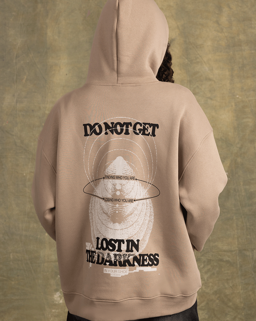 Lost In The Darkness Hoodie Printed Hoodies IN YOUR SHOE 