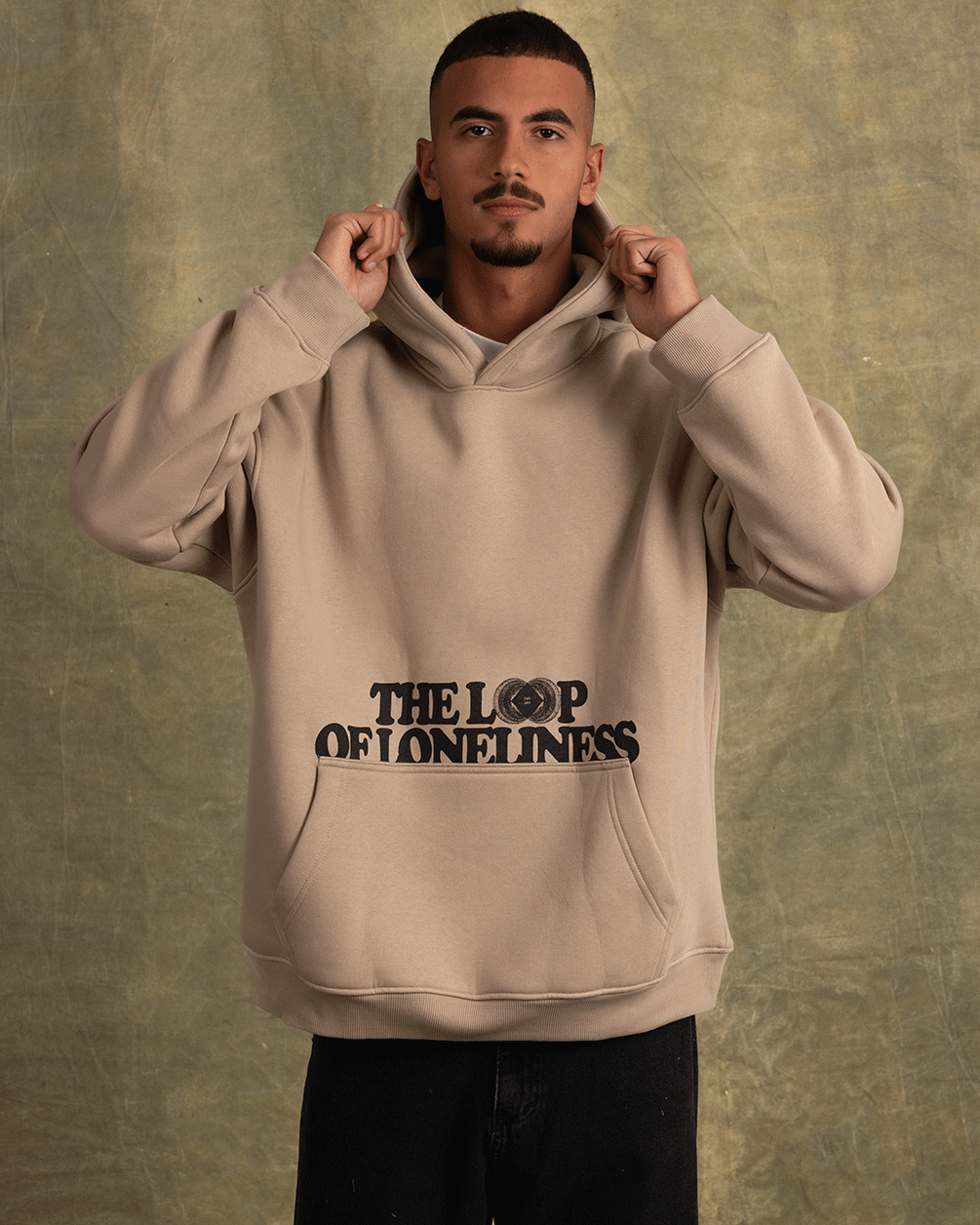 Lost In The Darkness Hoodie Printed Hoodies IN YOUR SHOE L 