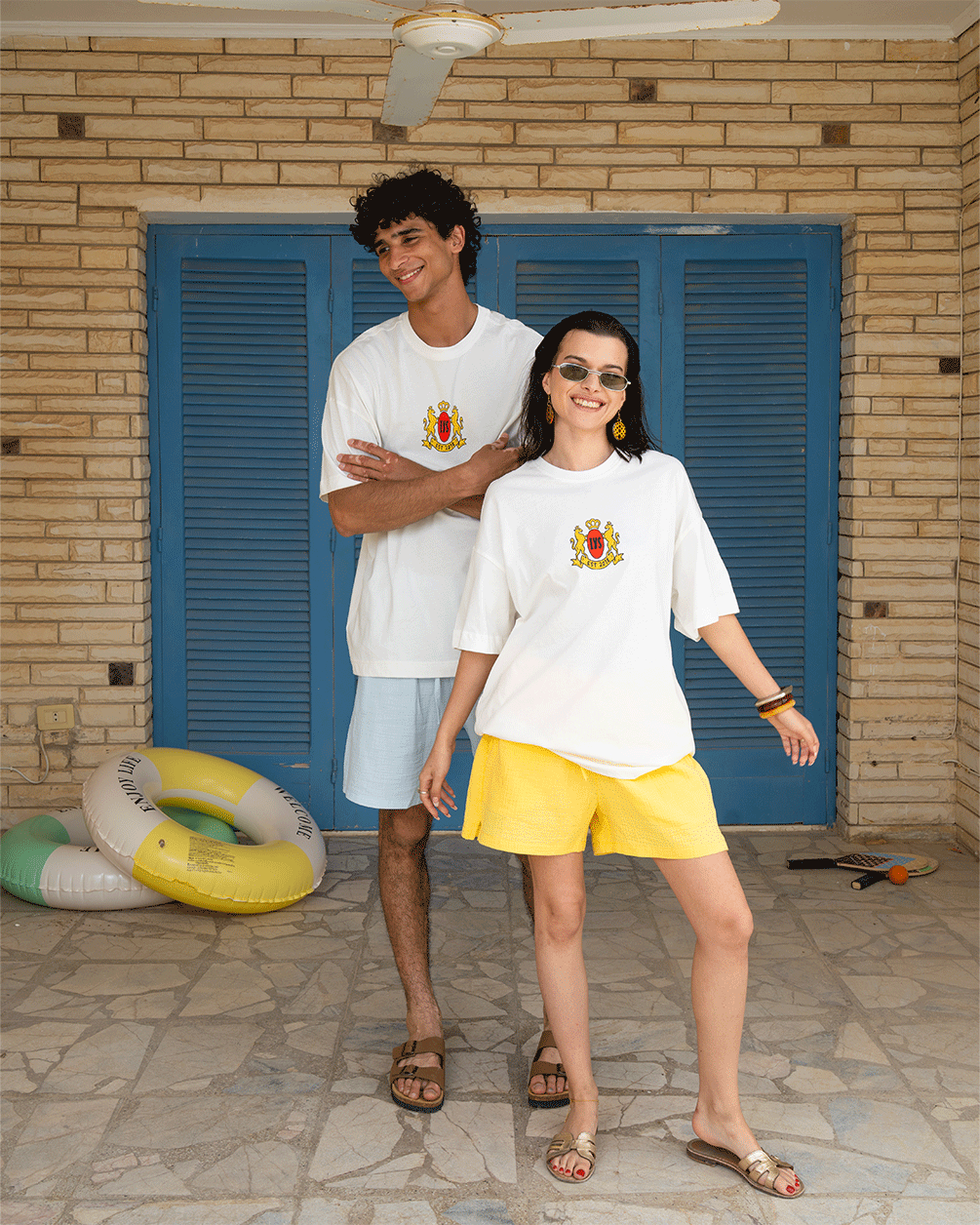 Love Seriously Harms Oversized Tee Printed Oversized Tees IN YOUR SHOE S 