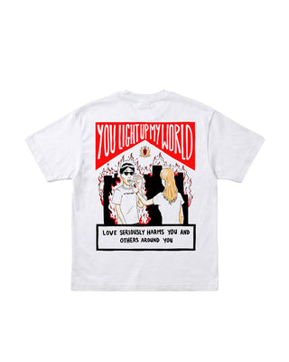 Love Seriously Harms Oversized Tee Printed Oversized Tees IN YOUR SHOE 