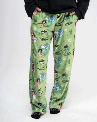 Love You So Matcha Fluffy Pjoys Fluffy Pjoys IN YOUR SHOE 