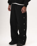 Male Black Track Pants