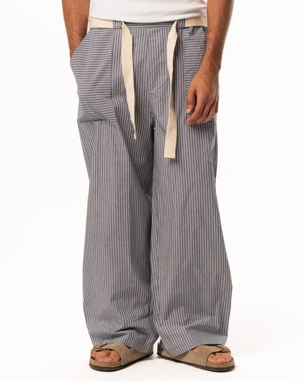 Male Blue Boxer Pants Boxer Pants IN YOUR SHOE XL 