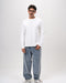 Male Blue Corduroy Washed Pants