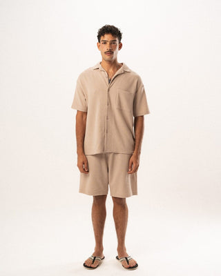 Male Coffee Waffle Shirt Waffled Shirt IN YOUR SHOE S 