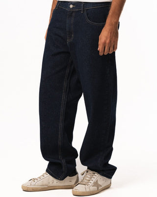 Male Dark Blue Straight Leg Jeans Jeans IN YOUR SHOE 36 