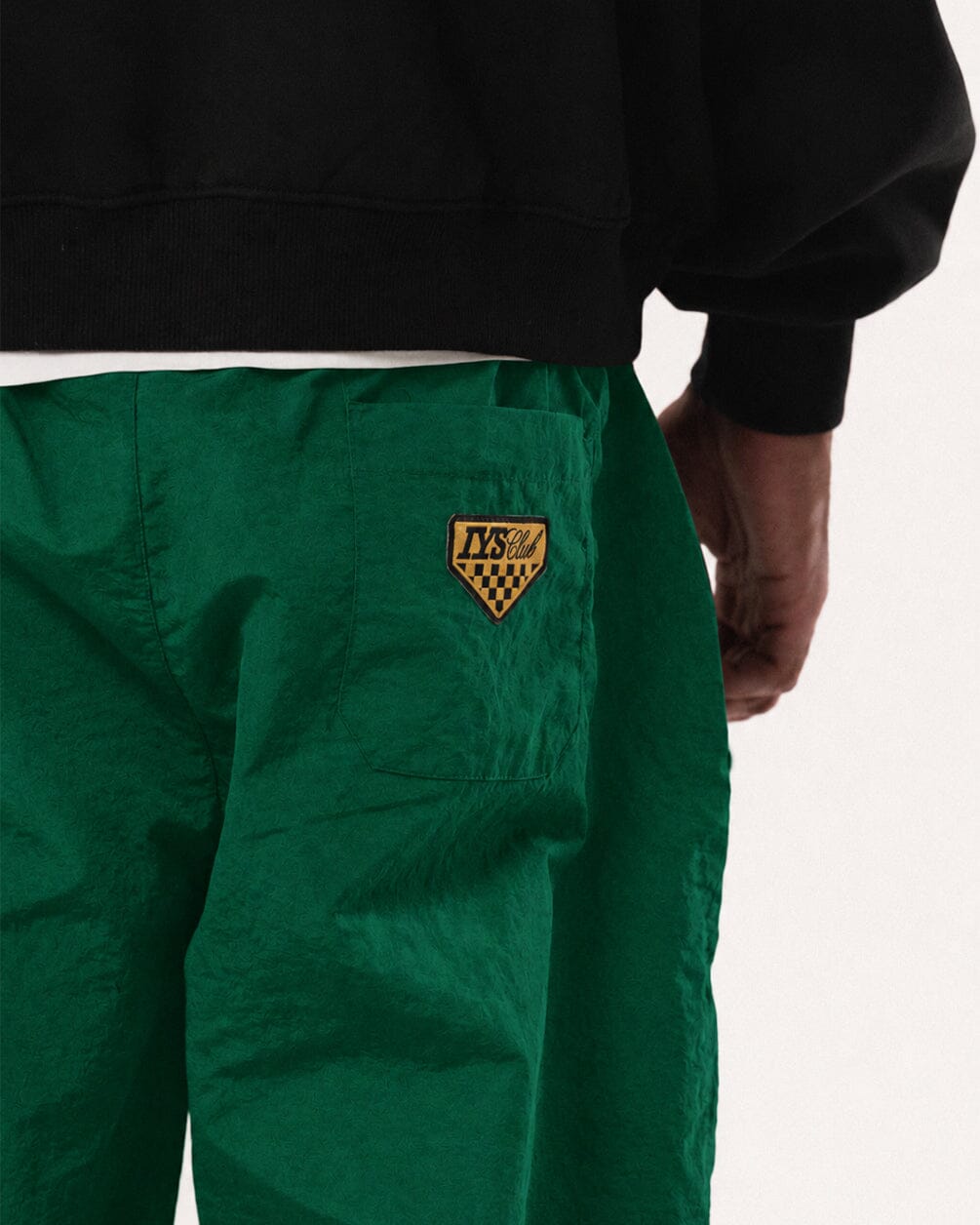 Male Dark Green Track Pants Pants IN YOUR SHOE 