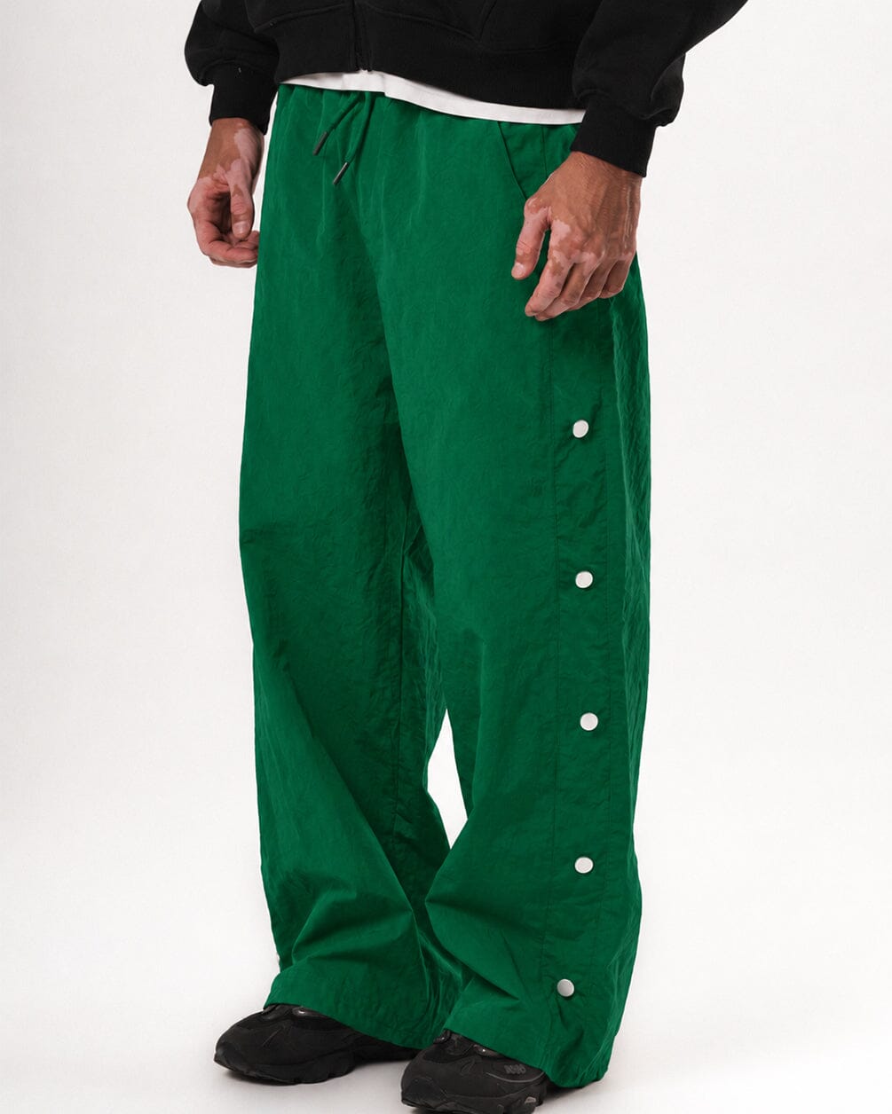 Male Dark Green Track Pants Pants IN YOUR SHOE 